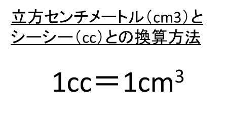 1ccは何ミリリットル 何立方センチメートル Cc Ml Cm3の換算 白丸くん