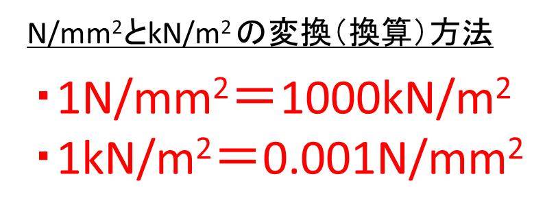 1n Mm2は何kn M2に変換できる Kn M2からnmm2への換算は モッカイ