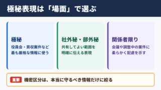 極秘の言い換え一覧表とシーン別の使い分け