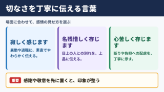 切ないの言い換え一覧表とシーン別の使い分け